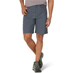 Mens Flex Waist Cargo Shorts Quick Dry Relaxed Fit Outdoor Hiking Zip Pockets